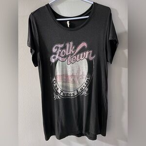 Spell & The Gypsy Collective Vintage Folk Town T-Shirt Size XL